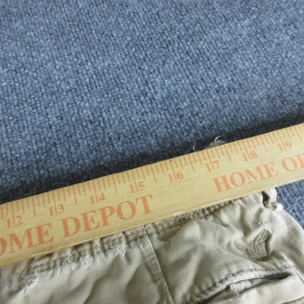 American Eagle Outfitters Pants Mens 36x32 Beige Relaxed Straight Distressed